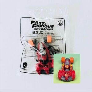 ⭐️5 For 25⭐️ Fast & Furious Spy Racers 2020 McDonalds Toy - 6 Hyperfin